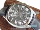Swiss Replica Drive De Cartier Watch Grey Dial Leather Watch 40mm (2)_th.jpg
